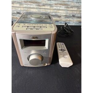 JVC FS-7000 Ultra Compact Component System Silver Excellent CD Player Remote